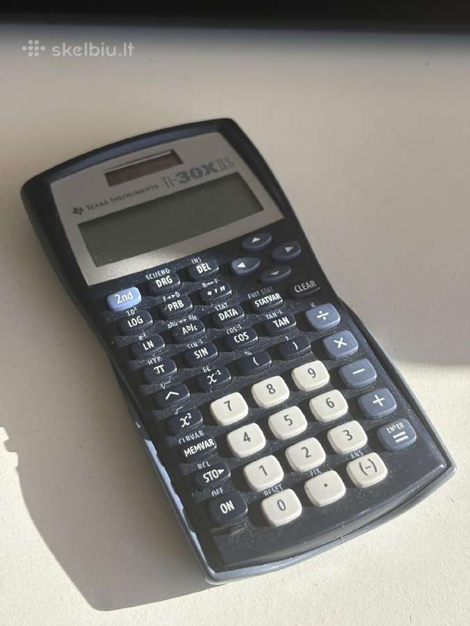 Skaičiuotuvas Texas Instruments Ti-30x II Solar - nuotraukos Nr. 2