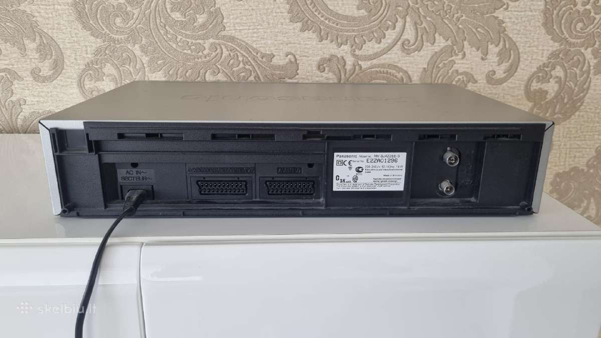 Vhs grotuvas Panasonic - nuotraukos Nr. 2
