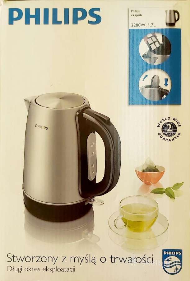 Elektrinis virdulys Philips Hd9321/20, 1,7 l, 2200 - nuotraukos Nr. 5