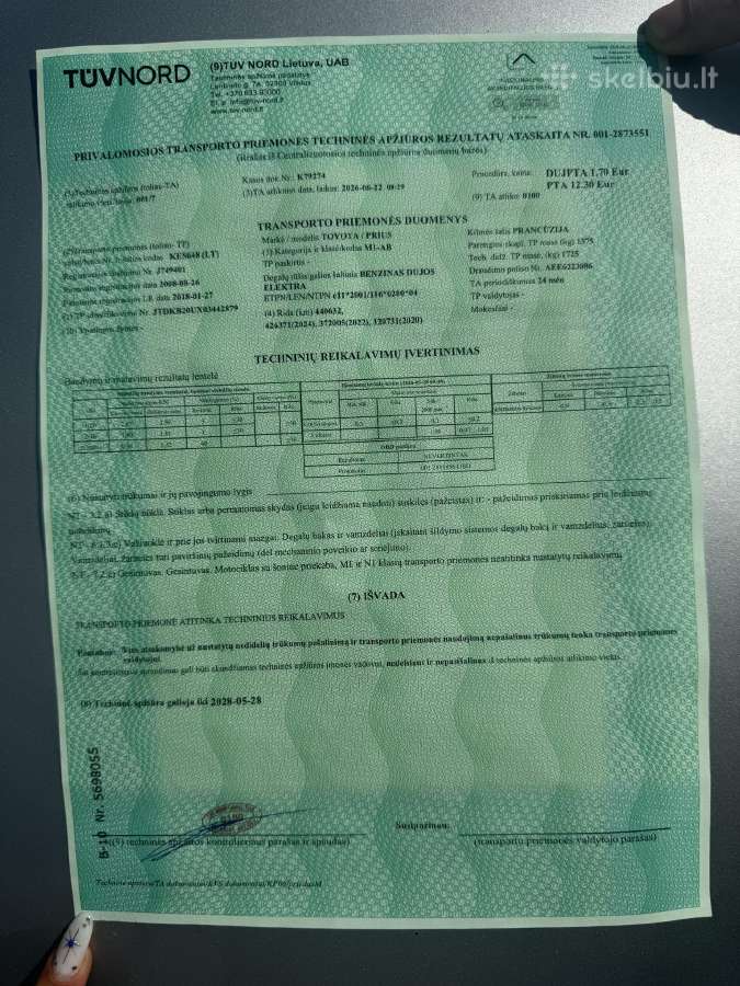 Toyota prius - nuotraukos Nr. 2