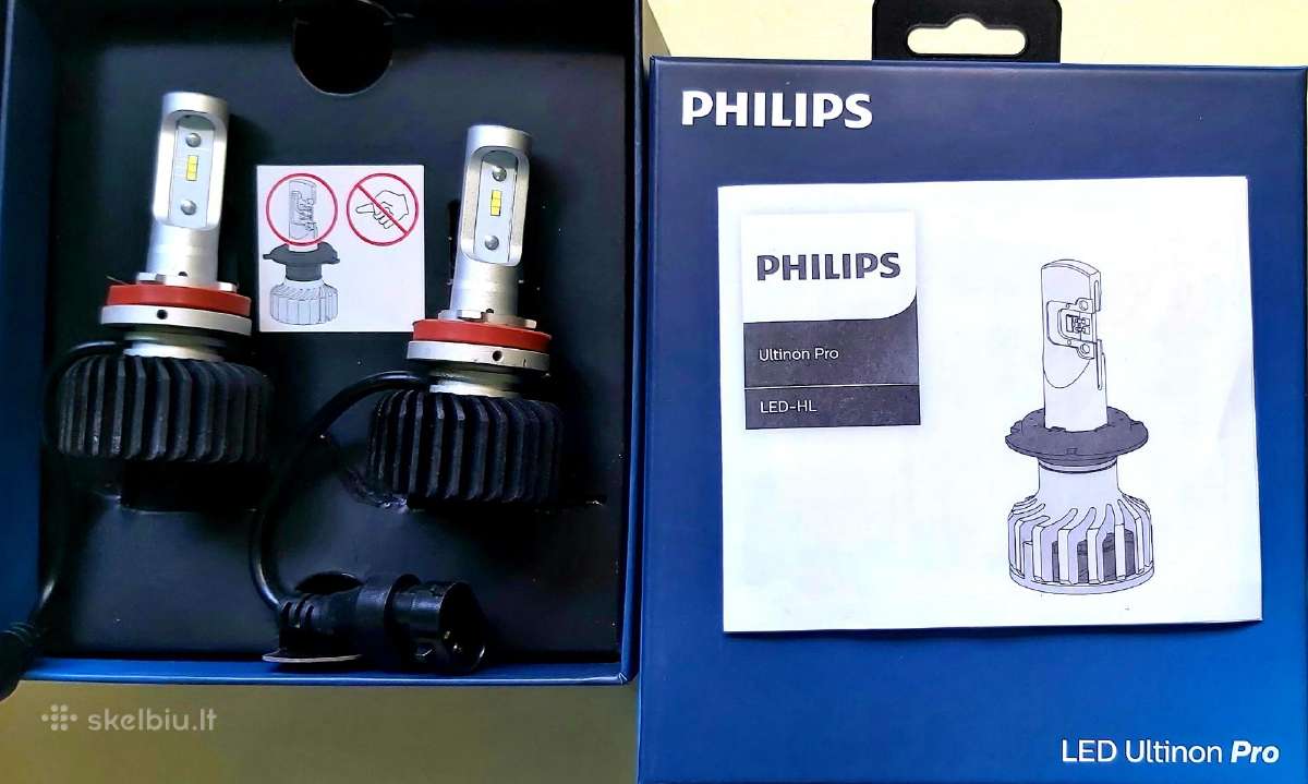 Philips Ultinon Pro9100 H11 LED lemputės – 2 vnt. - nuotraukos Nr. 4