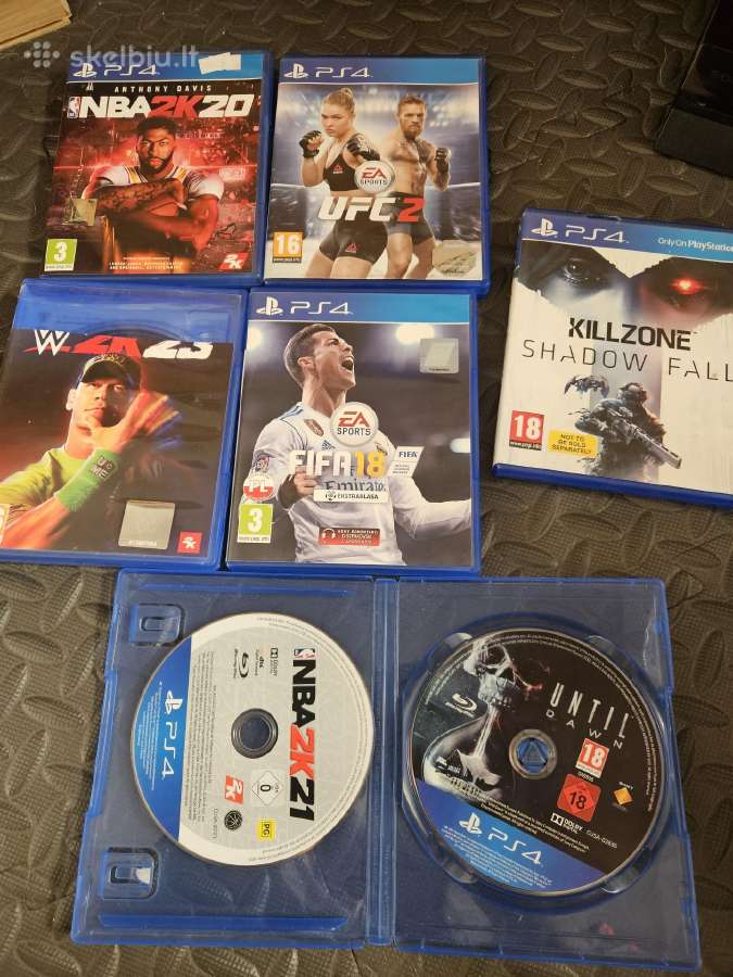 Ps4 phat 500gb su 2 pulteliais - nuotraukos Nr. 2
