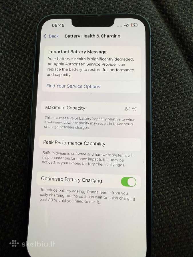 iPhone 13, Blue, 128gb - nuotraukos Nr. 11