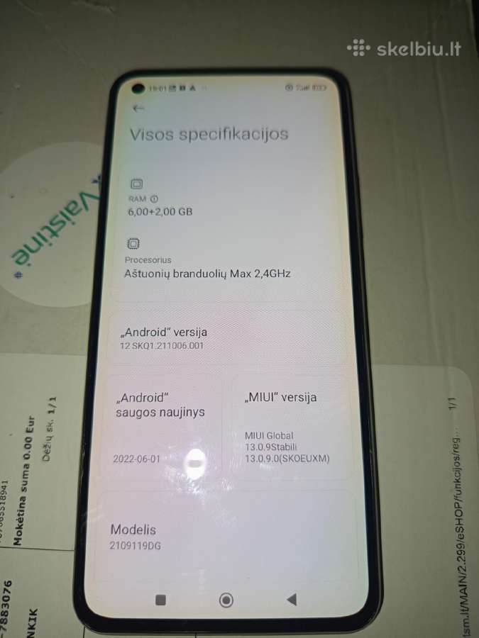 Xaomi 11 Lite5g Ne - nuotraukos Nr. 2