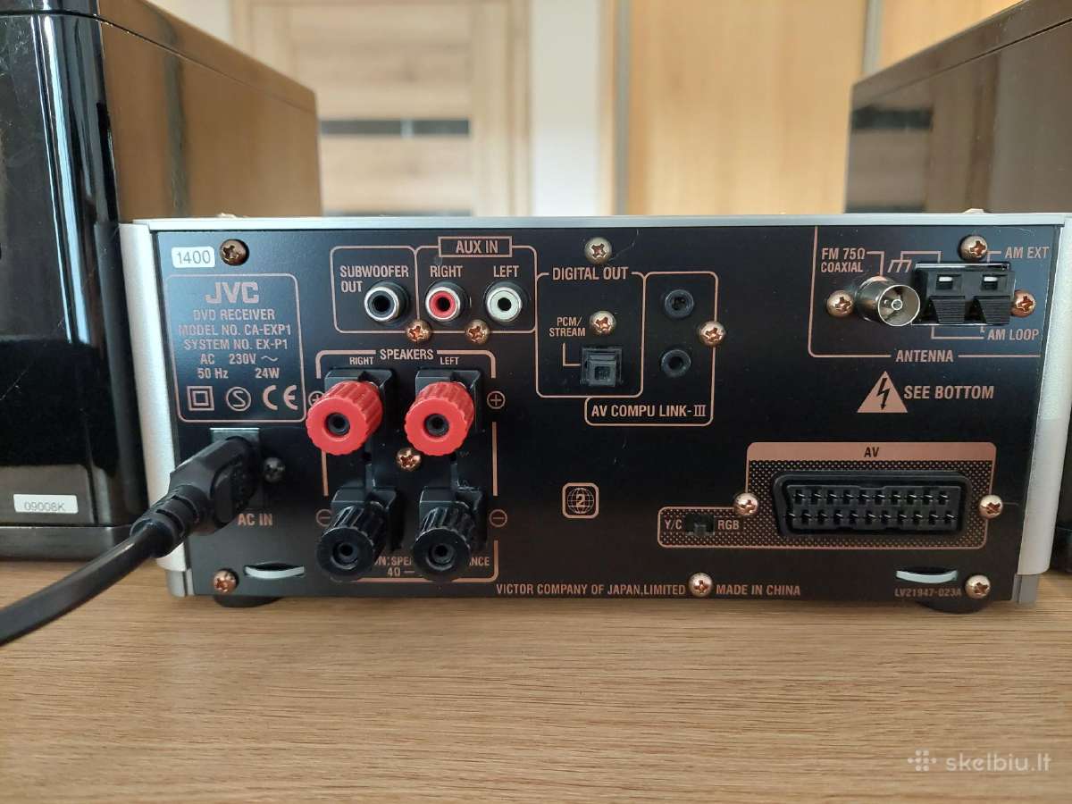 Muzikinis centras JVC Ex-p1 - nuotraukos Nr. 9