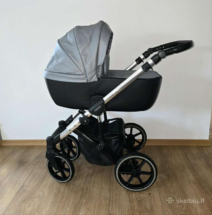 Naudotas odinukas Verdi Verso 3 in 1 vežimėlis - nuotraukos Nr. 3