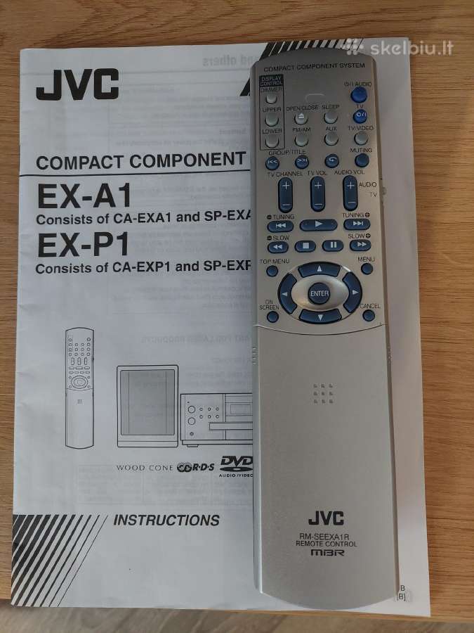 Muzikinis centras JVC Ex-p1 - nuotraukos Nr. 11
