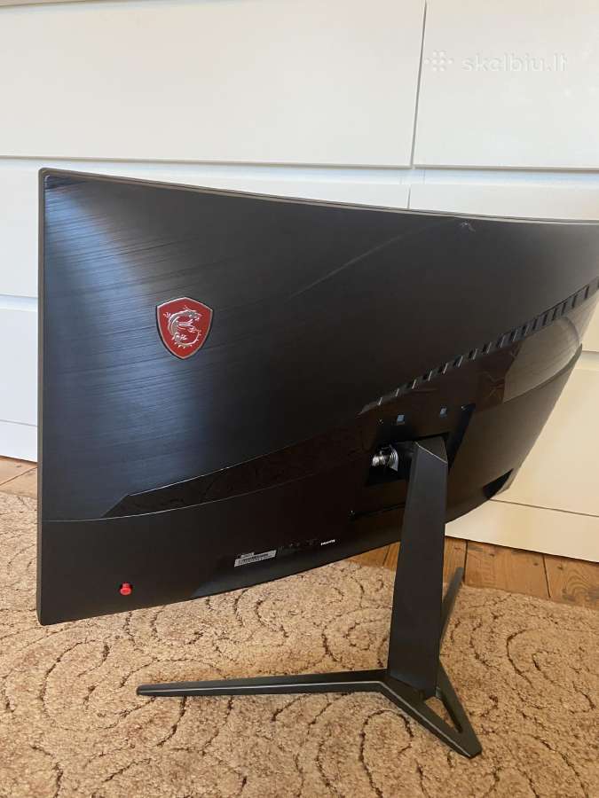 Msi Optix Mag272c 27" Curved 165hzgaming monitor - nuotraukos Nr. 5