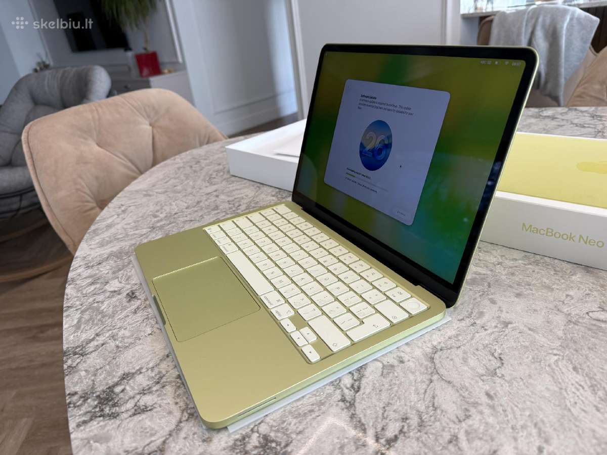 13-inch MacBook Neo, 8/512gb naujas - nuotraukos Nr. 8