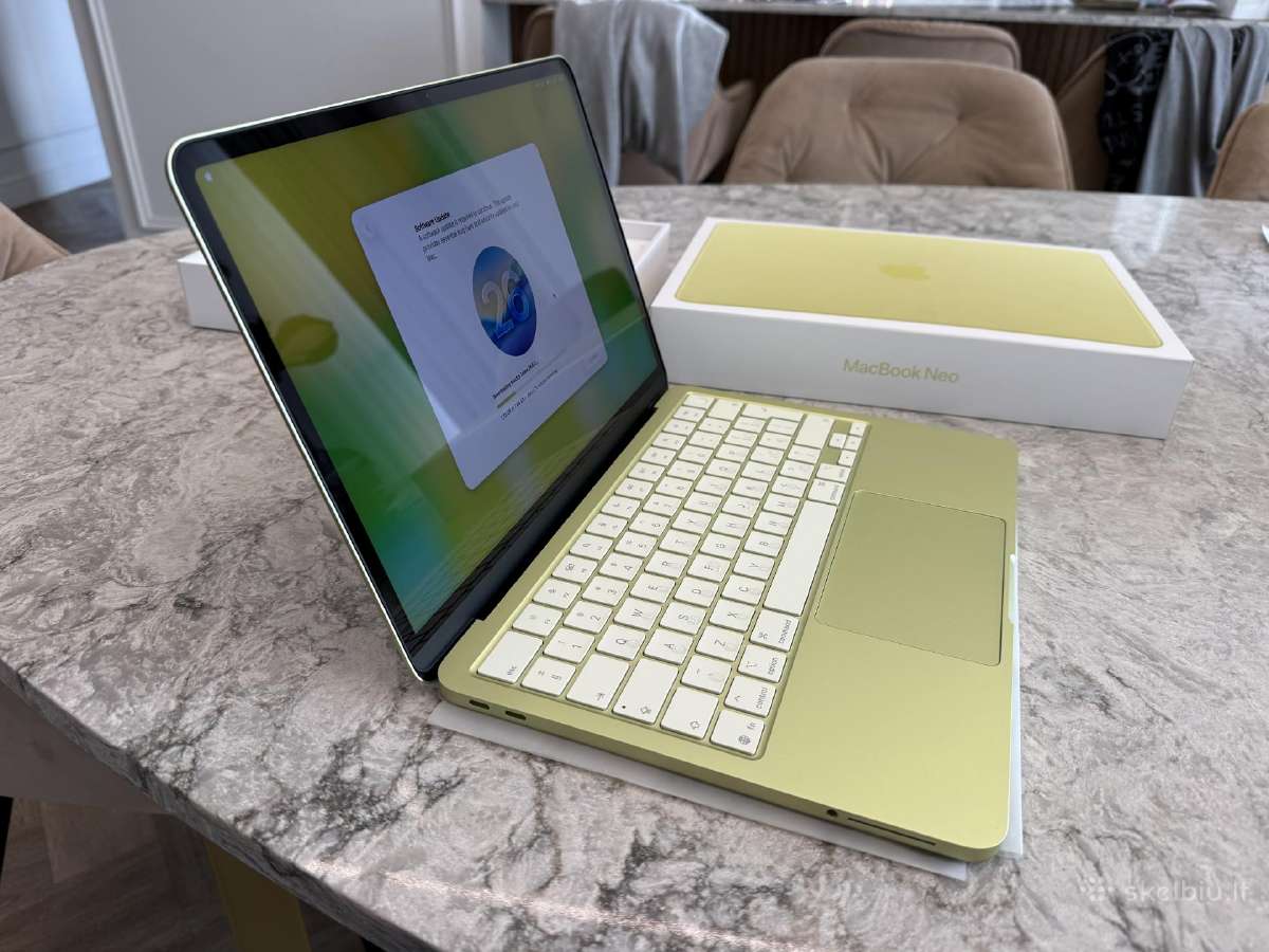13-inch MacBook Neo, 8/512gb naujas - nuotraukos Nr. 9