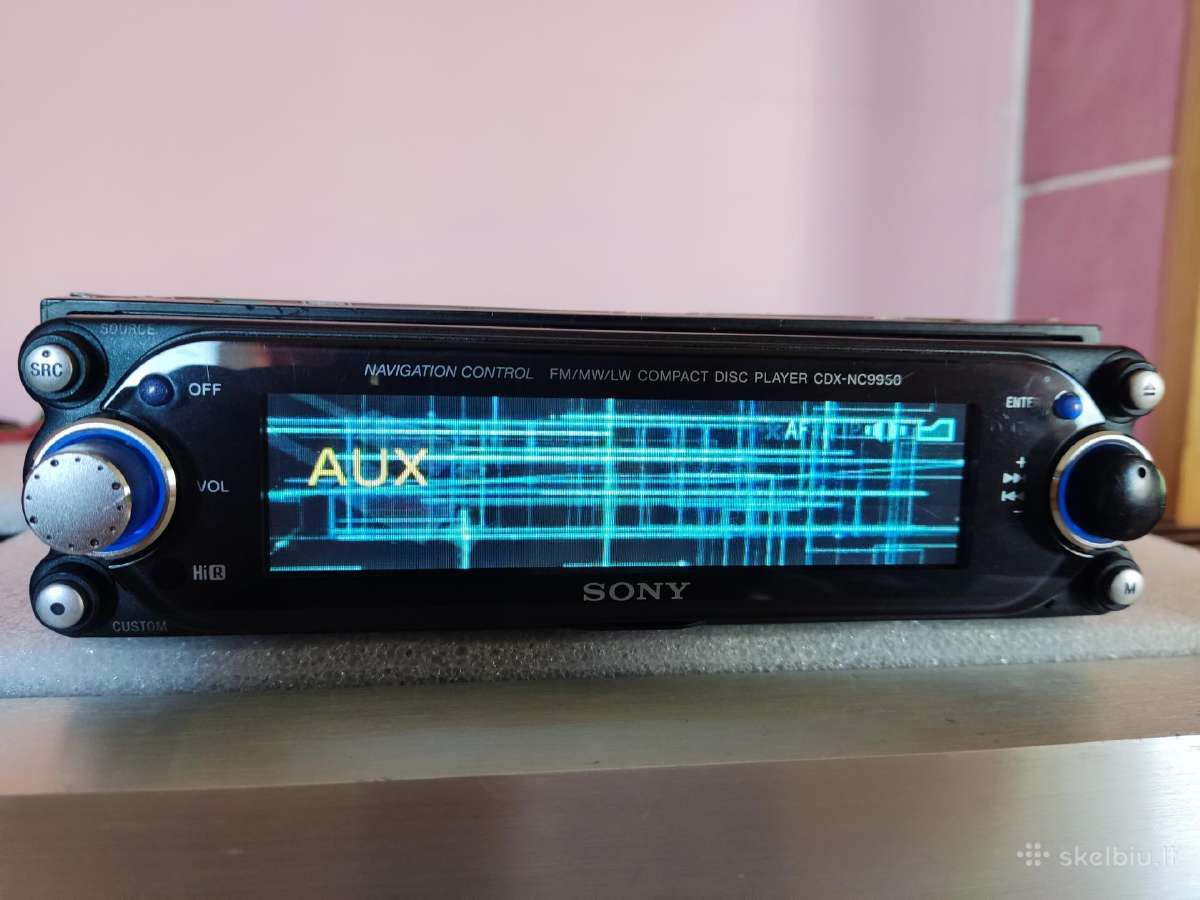 Sony cdx-nc9950 high-end - nuotraukos Nr. 2