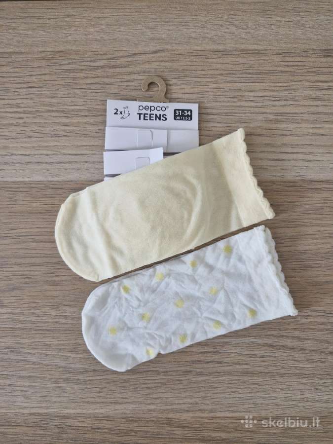 Plonos kojinytės 31-34 dydis, 2 poros - nuotraukos Nr. 3