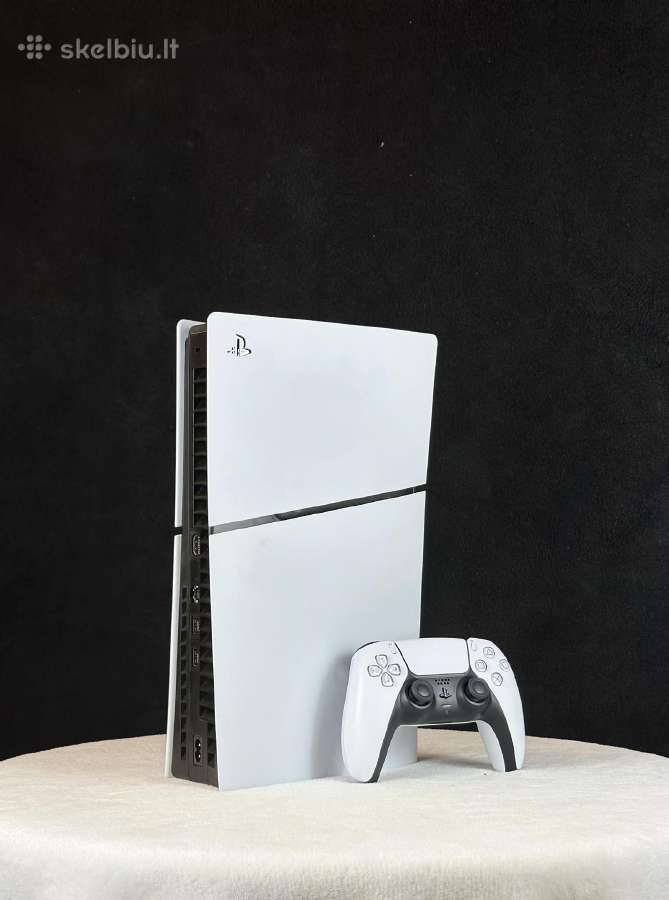 Playstation 5 slim 1tb garantija 14 menesiu - nuotraukos Nr. 2