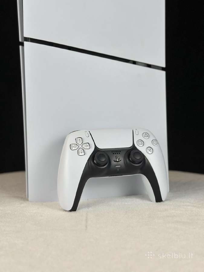 Playstation 5 slim 1tb garantija 14 menesiu - nuotraukos Nr. 3