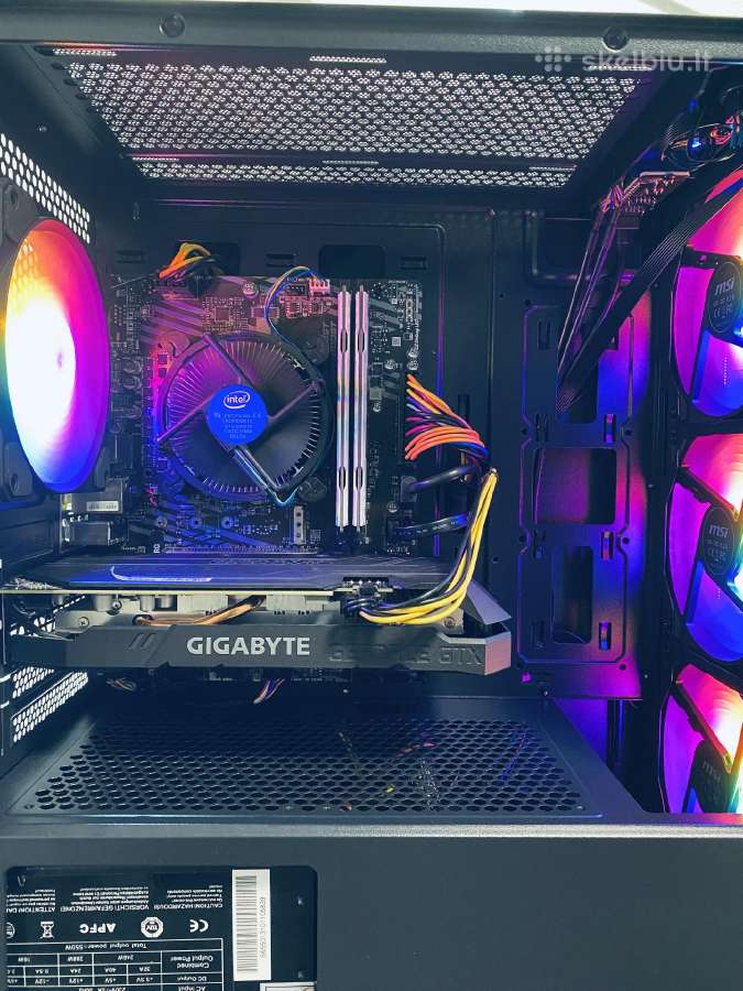 Žaidimų kompiuteris su Gtx 1660 Ti - nuotraukos Nr. 3