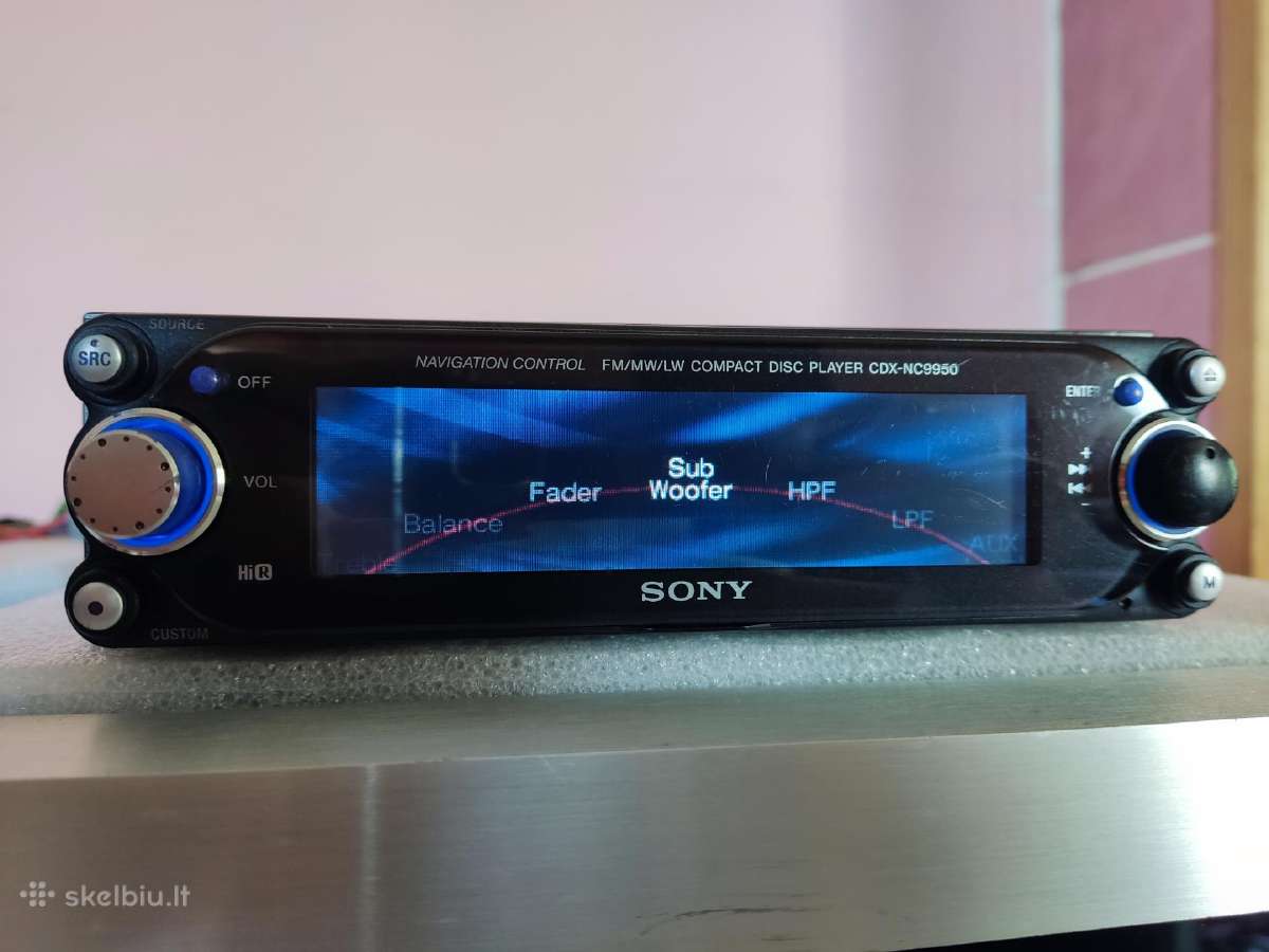 Sony cdx-nc9950 high-end - nuotraukos Nr. 5