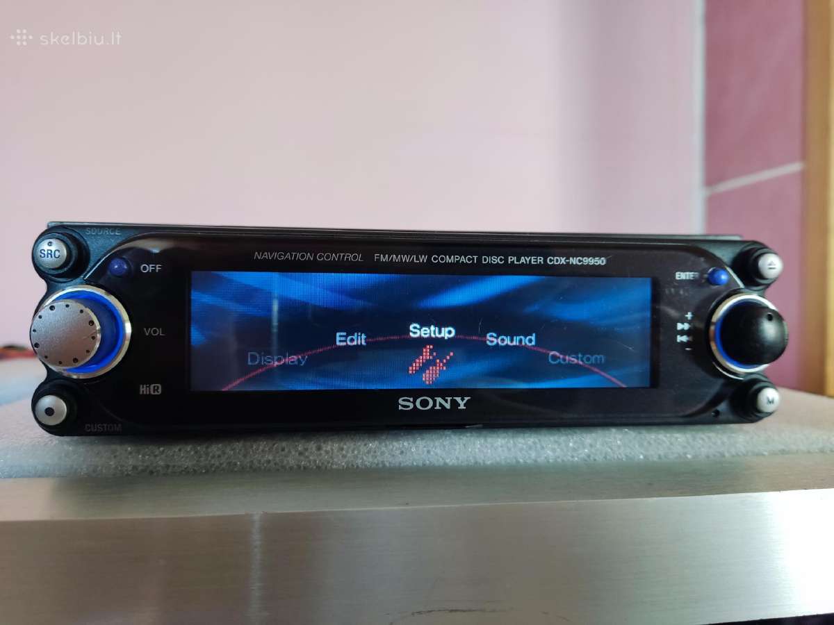 Sony cdx-nc9950 high-end - nuotraukos Nr. 6