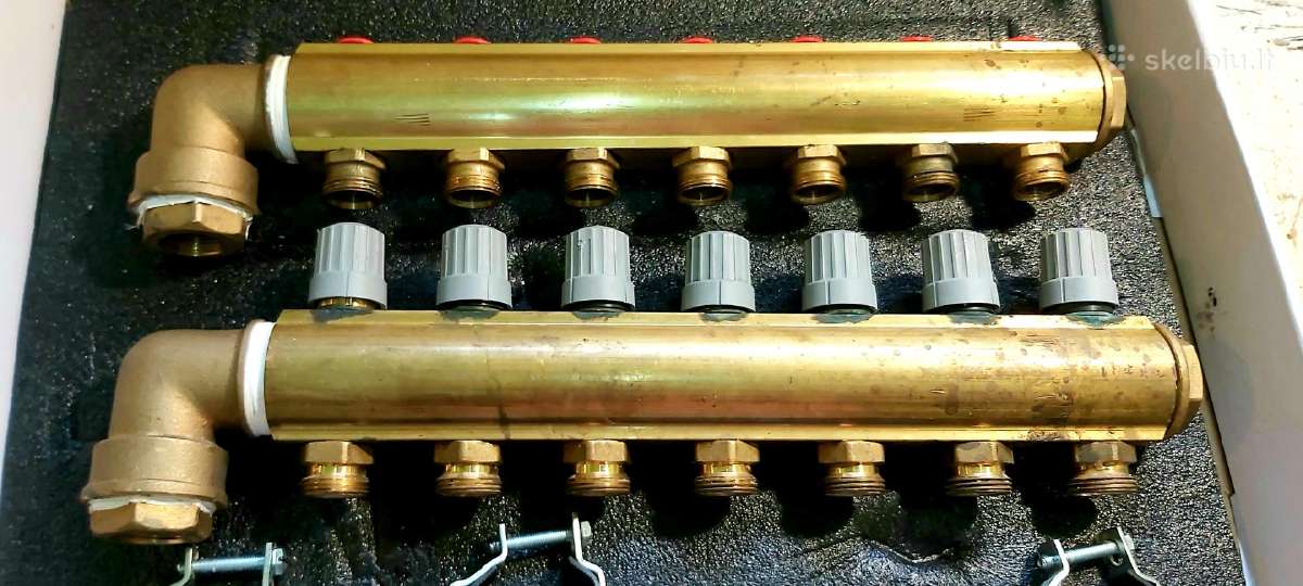Danfoss žalvarinis grindinio šildymo kolektorius – - nuotraukos Nr. 5