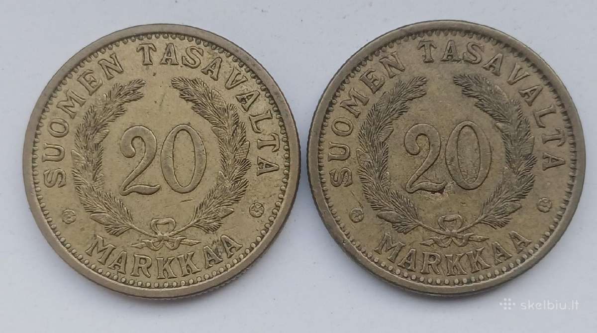 20 markiu rinkinys 1935-1937 Suomija - nuotraukos Nr. 2
