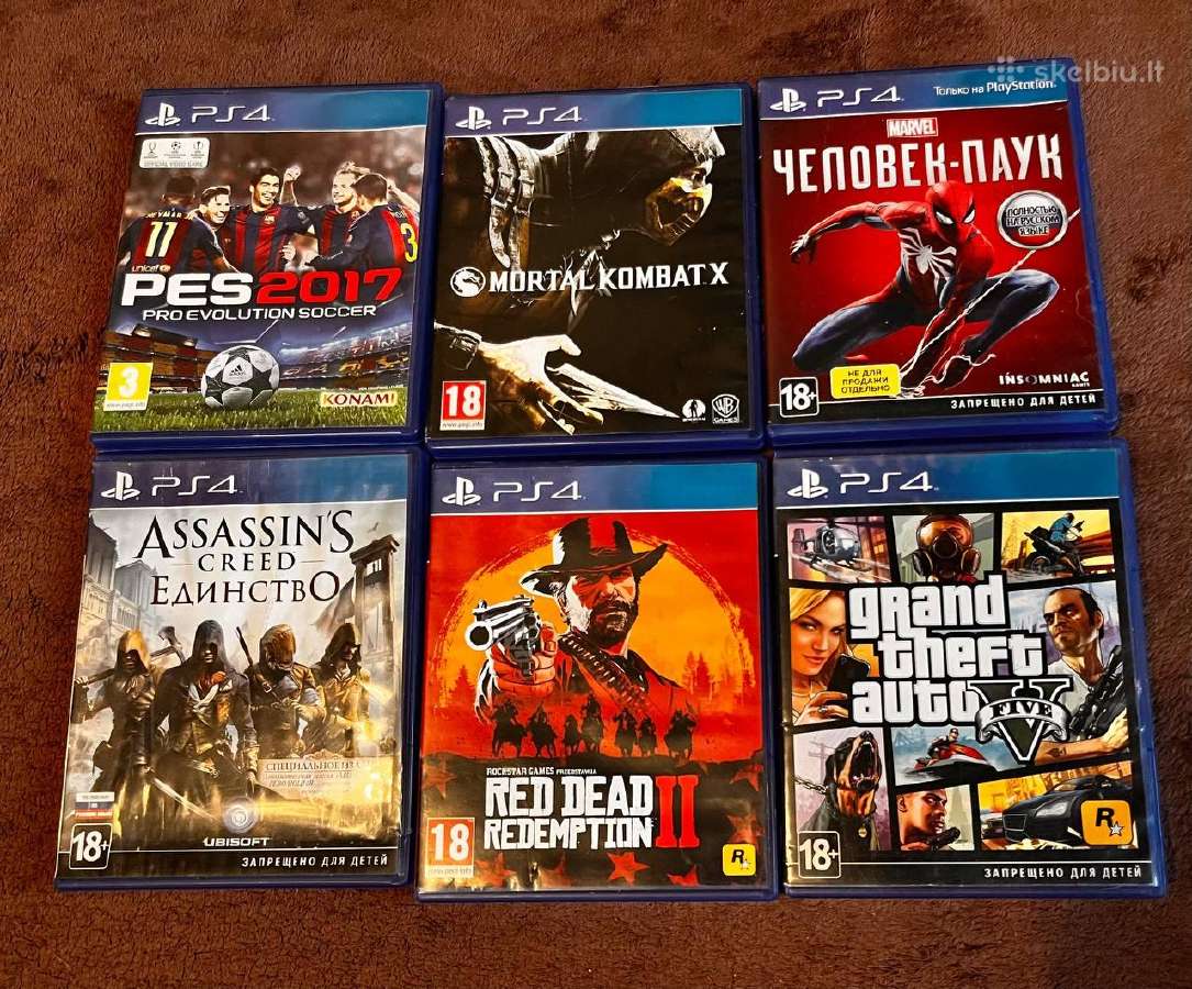 Playstation 4 Slim 500gb + 1 pultelis + 6 žaidimai - nuotraukos Nr. 2