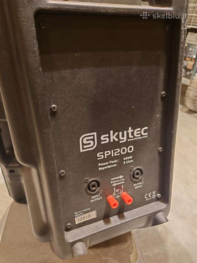 Skytec renginių kolonėlė, 400w 8ohm - nuotraukos Nr. 2