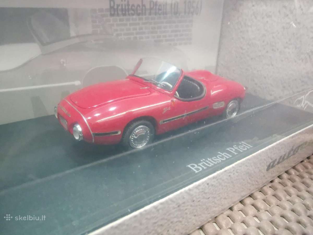 1:43 Vokiškų (Borgward, Horch ir kt.) A. Modeliai - nuotraukos Nr. 9