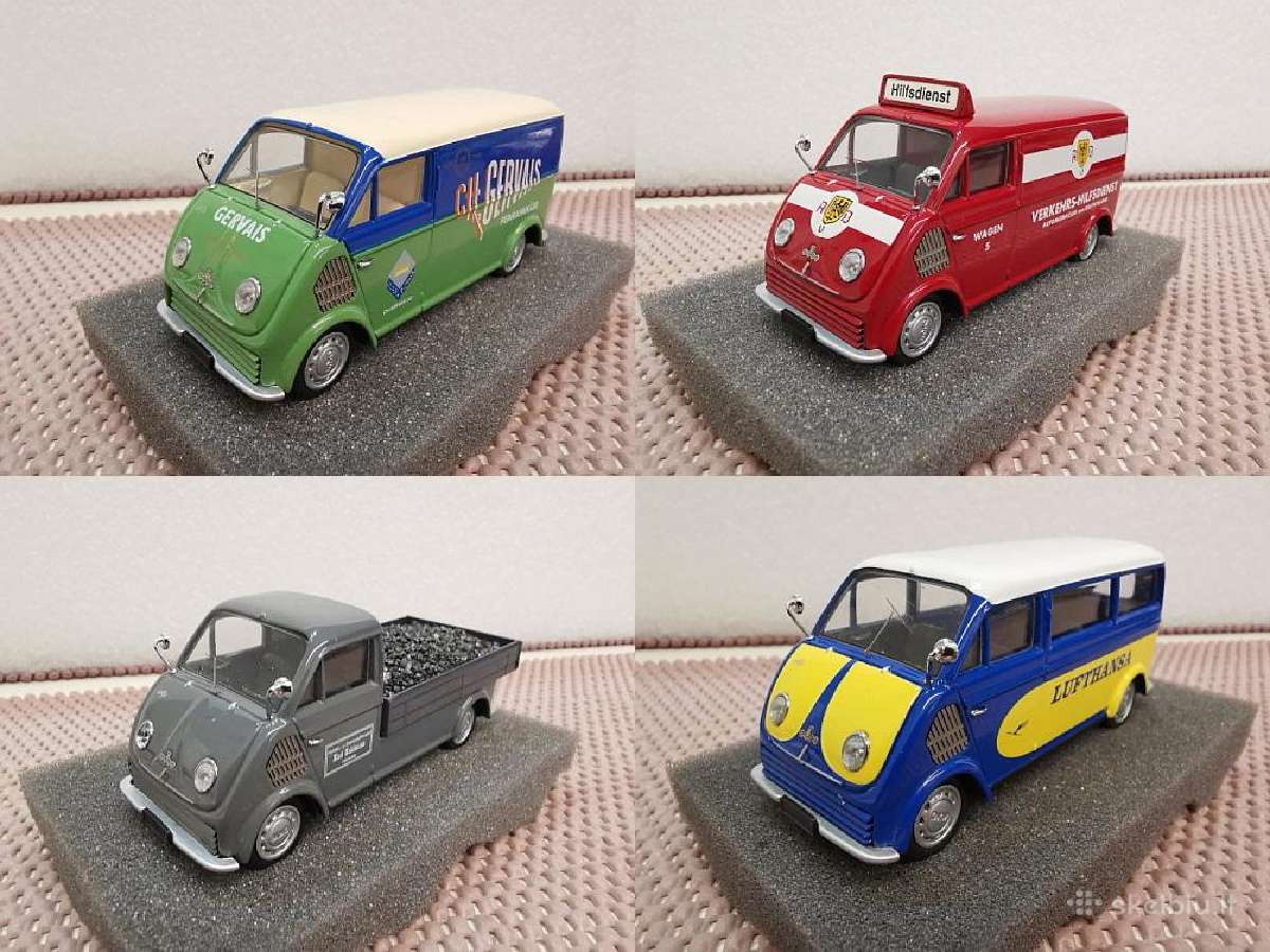1:43 Vokiškų (Borgward, Horch ir kt.) A. Modeliai - nuotraukos Nr. 11
