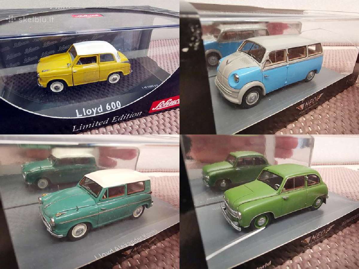 1:43 Vokiškų (Borgward, Horch ir kt.) A. Modeliai - nuotraukos Nr. 25