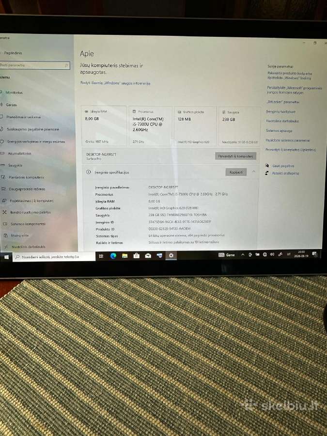Microsoft planšetinis kompiuteris - nuotraukos Nr. 3