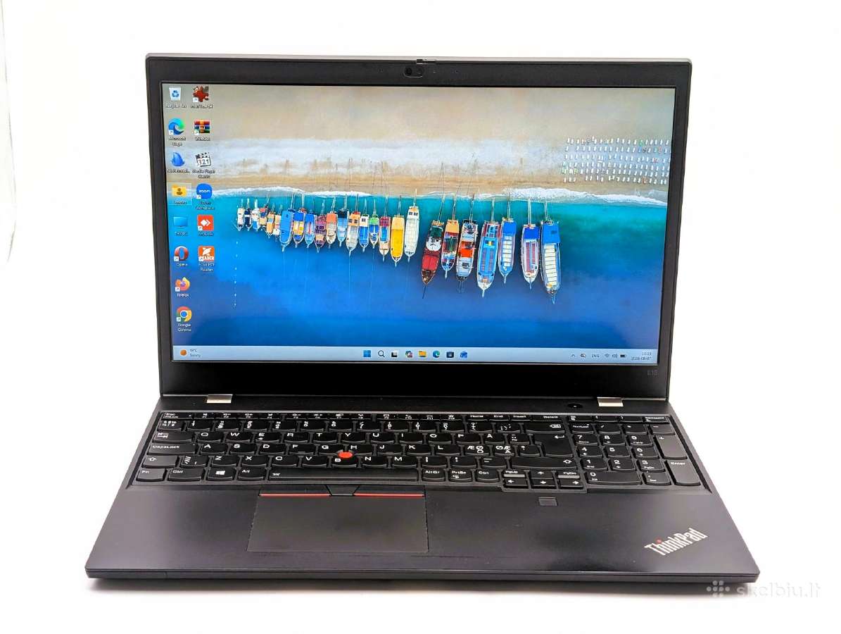 Lenovo Thinkpad L15 Ryzen R7 16gb 256gb Darbui - nuotraukos Nr. 2
