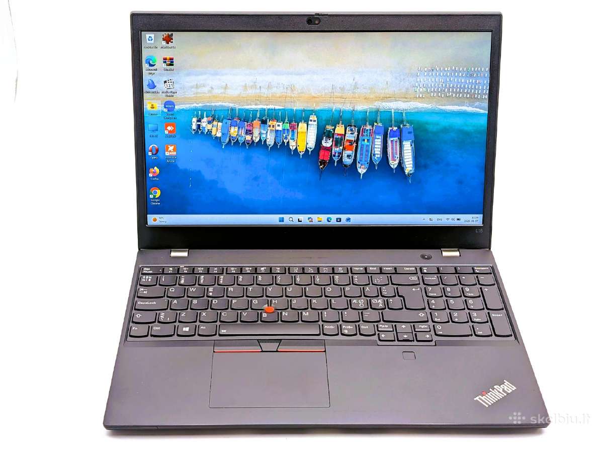 Lenovo Thinkpad L15 Ryzen R7 16gb 256gb Darbui - nuotraukos Nr. 3