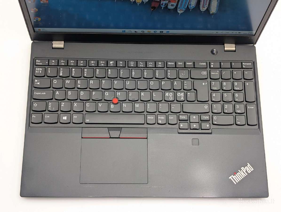 Lenovo Thinkpad L15 Ryzen R7 16gb 256gb Darbui - nuotraukos Nr. 4