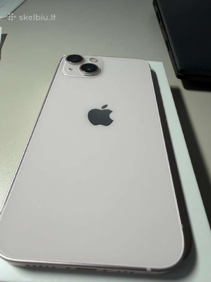 Parduodu idealios būklės iPhone 13, rožinis - nuotraukos Nr. 2
