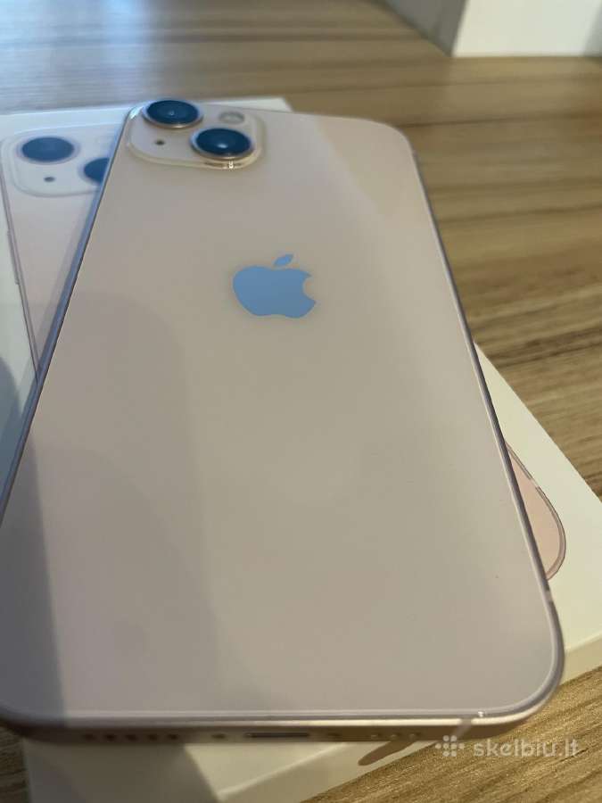 Parduodu idealios būklės iPhone 13, rožinis - nuotraukos Nr. 5