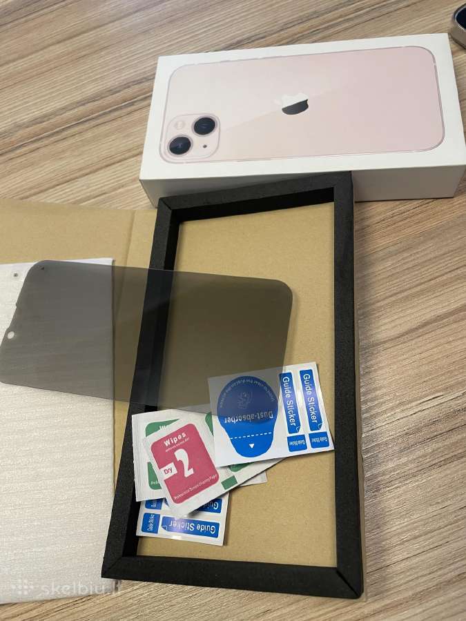 Parduodu idealios būklės iPhone 13, rožinis - nuotraukos Nr. 8