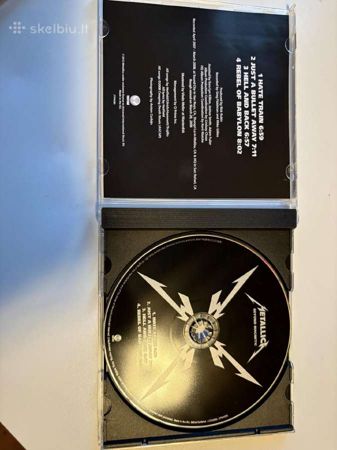 Metallica-beyond Magnetic Ep CD 2012 - nuotraukos Nr. 3