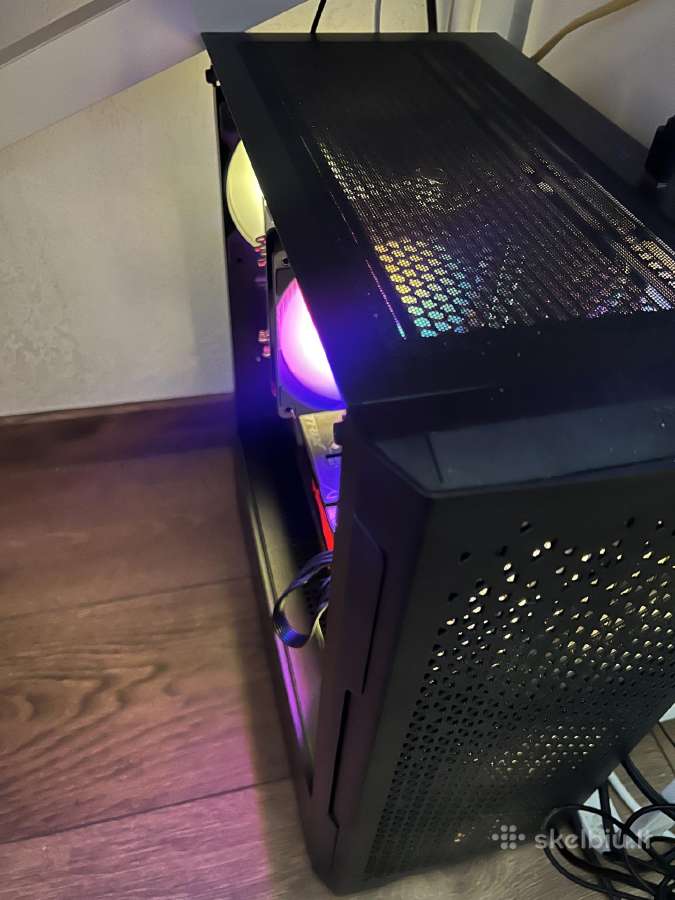 Gaming pc r7 5700x, rtx asus gaming rog strix - nuotraukos Nr. 2