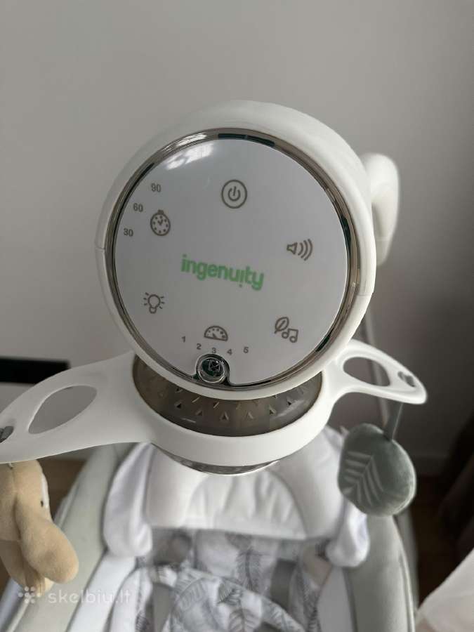 Kudikio elektrinė sūpuoklė Ingenuity - nuotraukos Nr. 2
