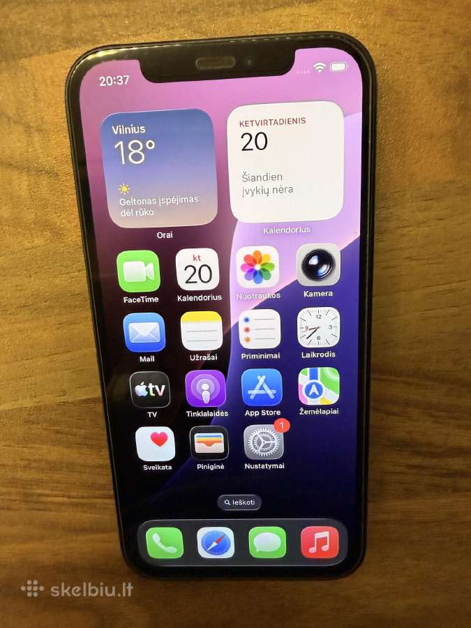 iPhone 12 - naudotas - nuotraukos Nr. 2
