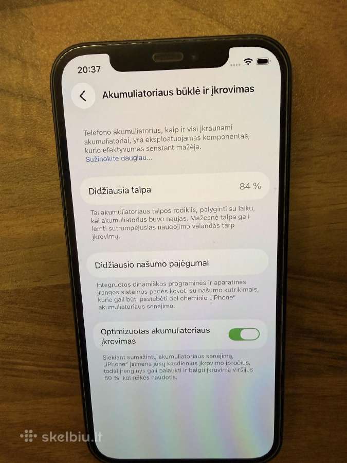 iPhone 12 - naudotas - nuotraukos Nr. 3