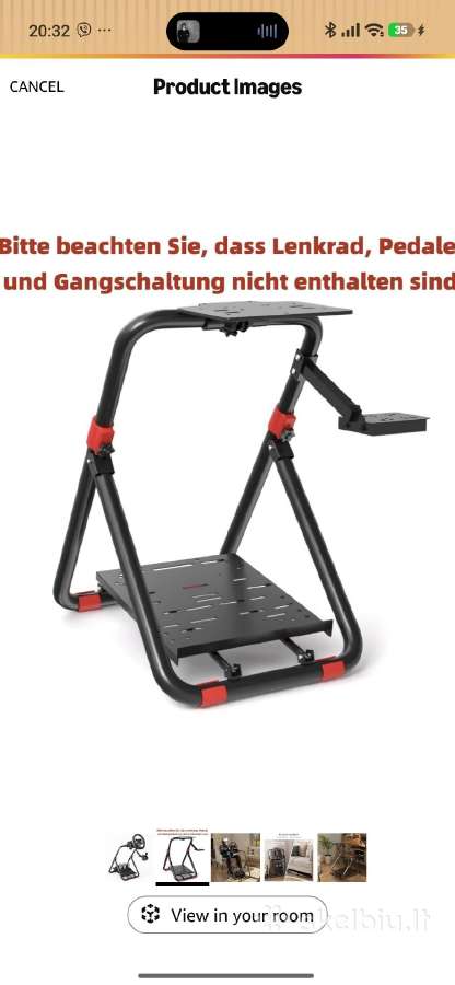 Vairas Thrustmaster T300 RS GT Edition - nuotraukos Nr. 7