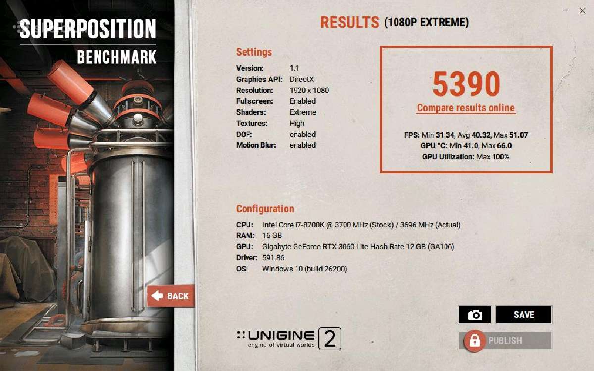 Gigabyte Rtx 3060 Gaming Oc Rev. 2.0 12gb - nuotraukos Nr. 11