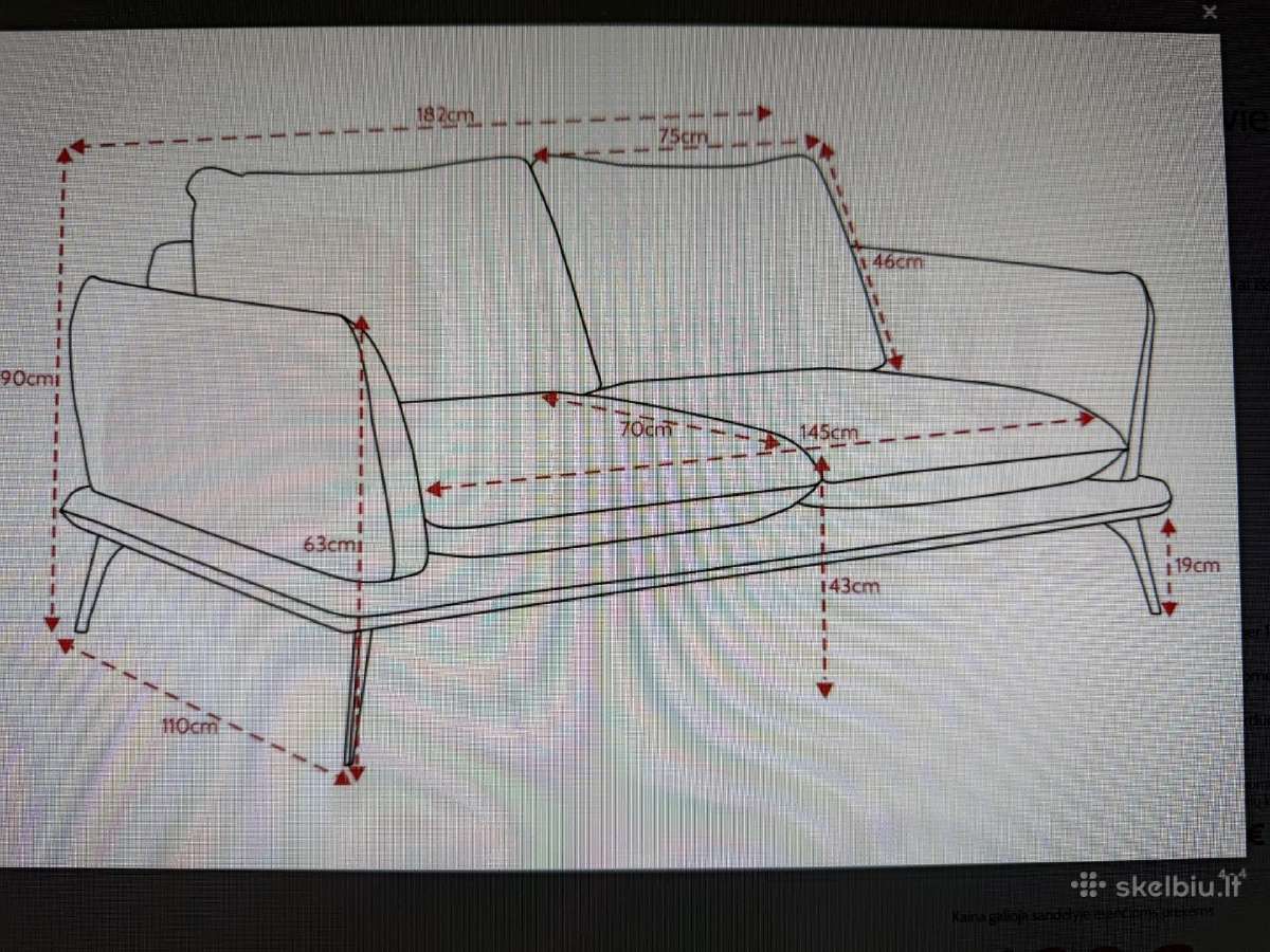 Dvivietė sofa Portimao-2v - nuotraukos Nr. 4