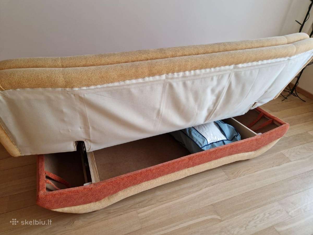 Mažai naudota, geros būklės sofa lova - nuotraukos Nr. 5