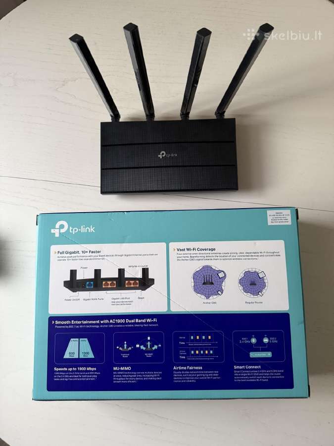 Tp-link c80 maršrutizatorius - nuotraukos Nr. 2