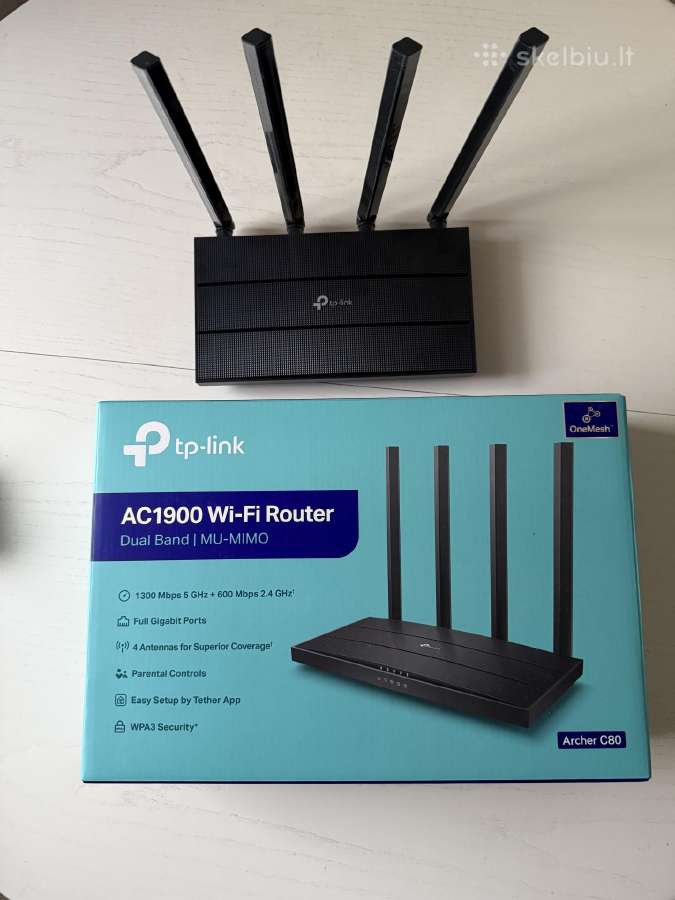 Tp-link c80 maršrutizatorius - nuotraukos Nr. 3