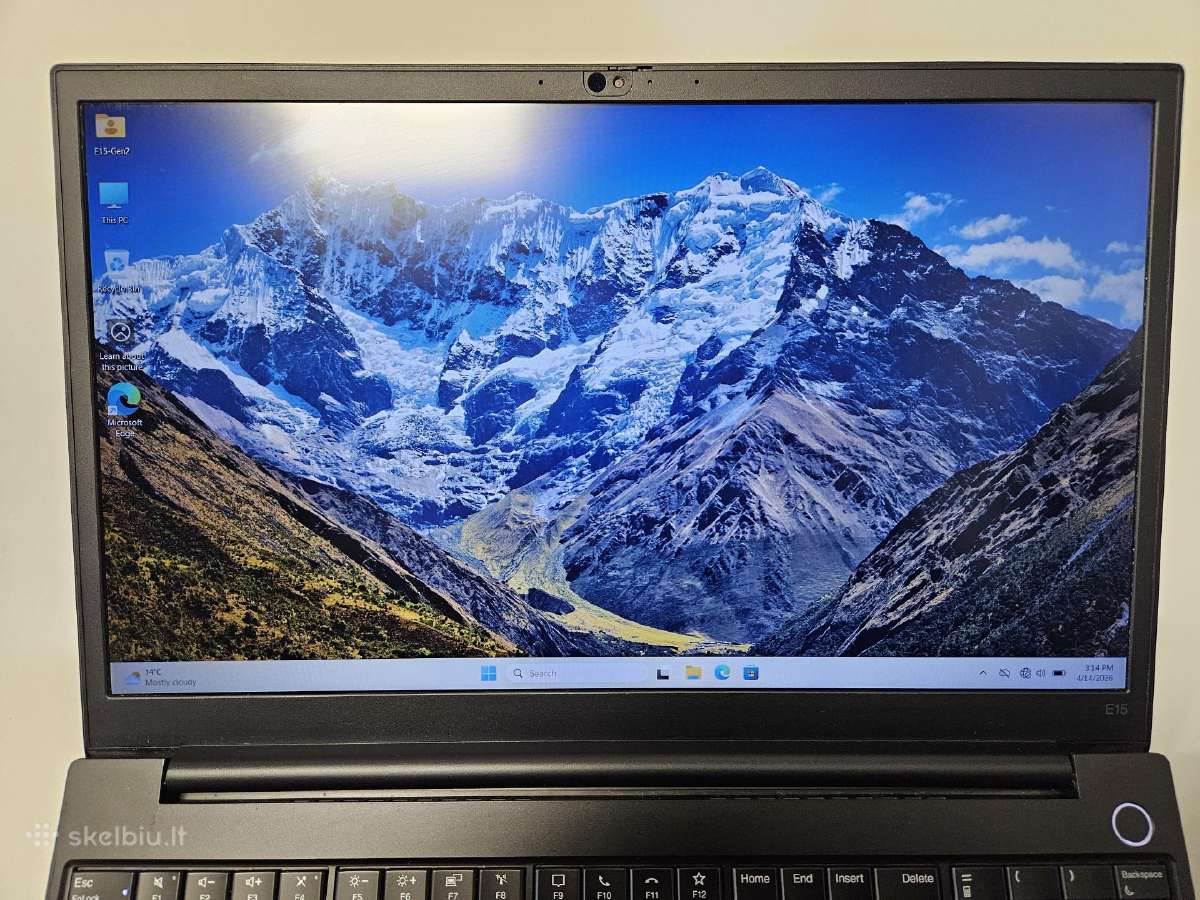 Lenovo E15 Gen2 Ryzen 5 4500u - nuotraukos Nr. 3