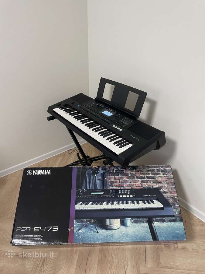Yamaha Psr-e473 - nuotraukos Nr. 2