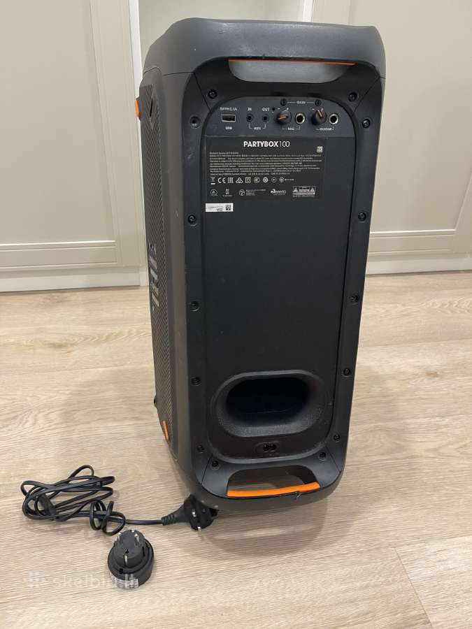 Jbl Partybox 100 kalonėlė, garsiakalbis - nuotraukos Nr. 6