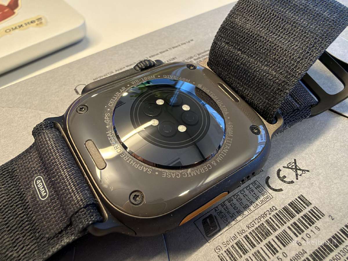 Apple Watch Ultra 3 Black - nuotraukos Nr. 3